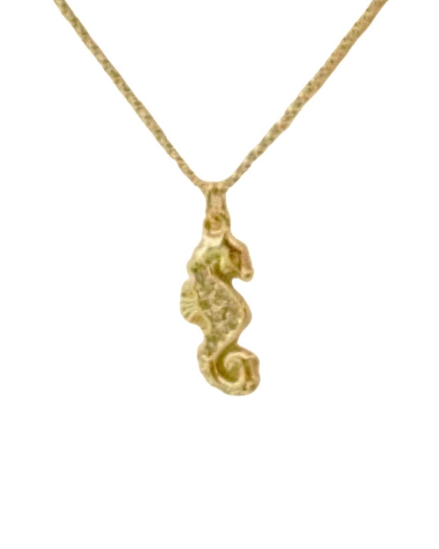 CORRENTE CAVALO MARINHO OURO
