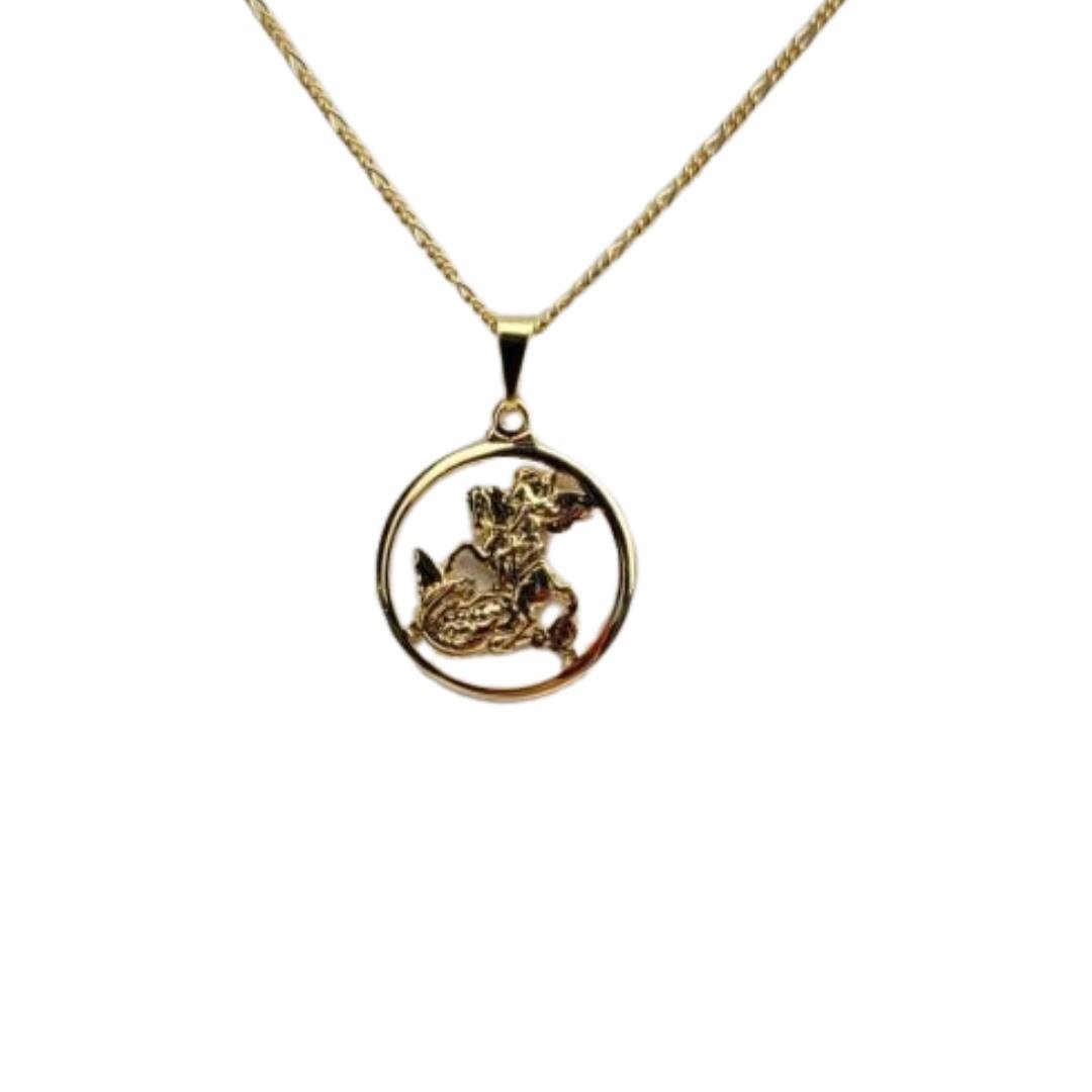 CORRENTE MASCULINA FINA SÃO JORGE
