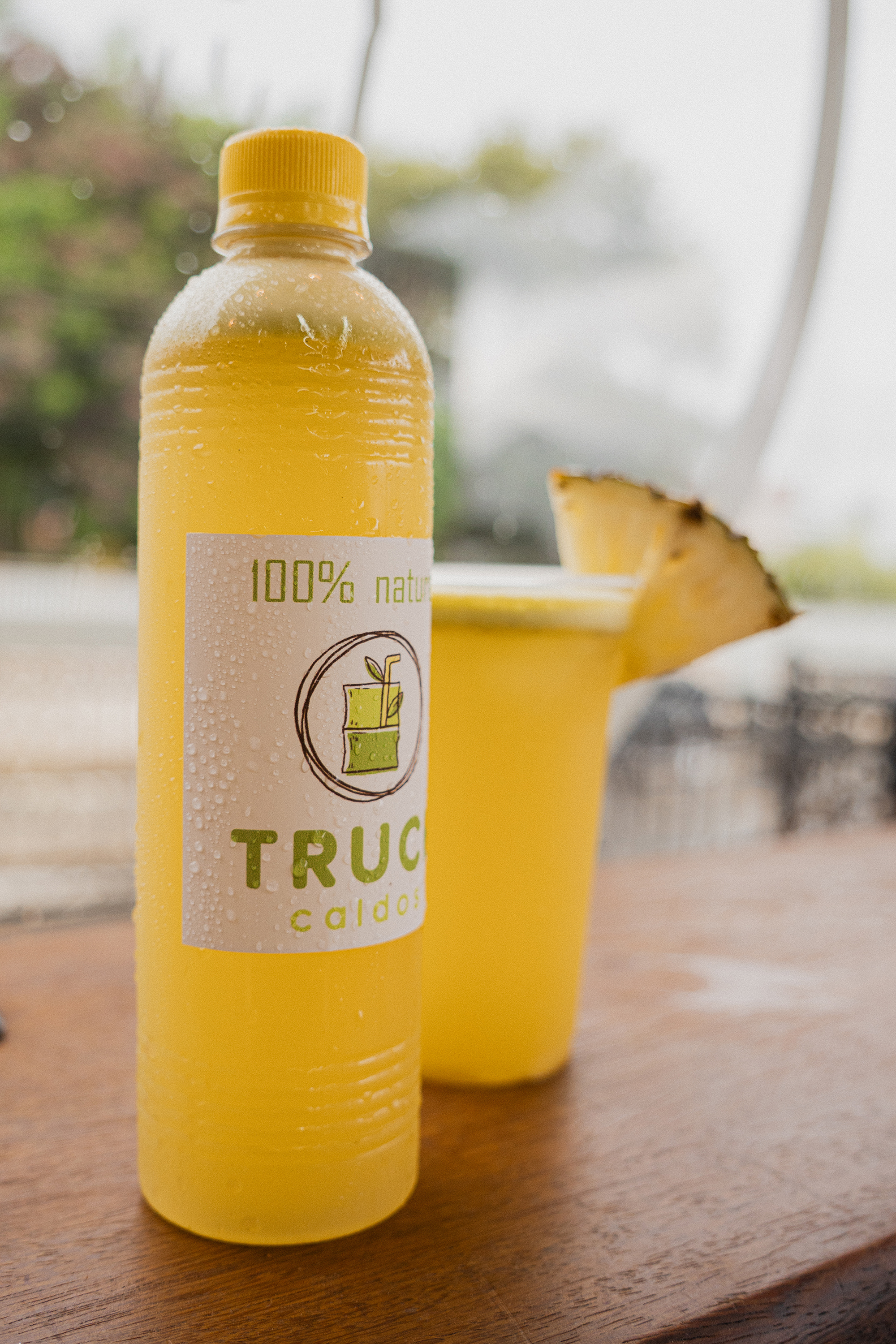 Garrafa de Caldo de cana de 500ml (Abacaxi)