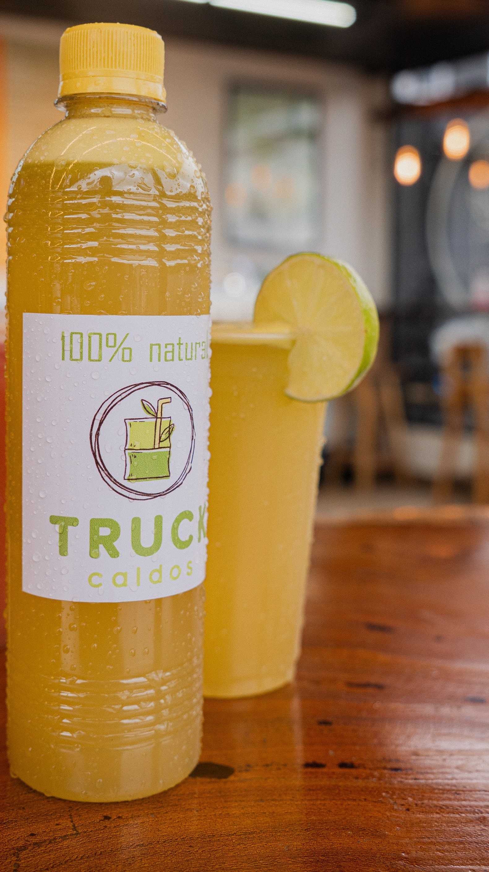 Garrafa de Caldo de cana de 500ml (Limão)